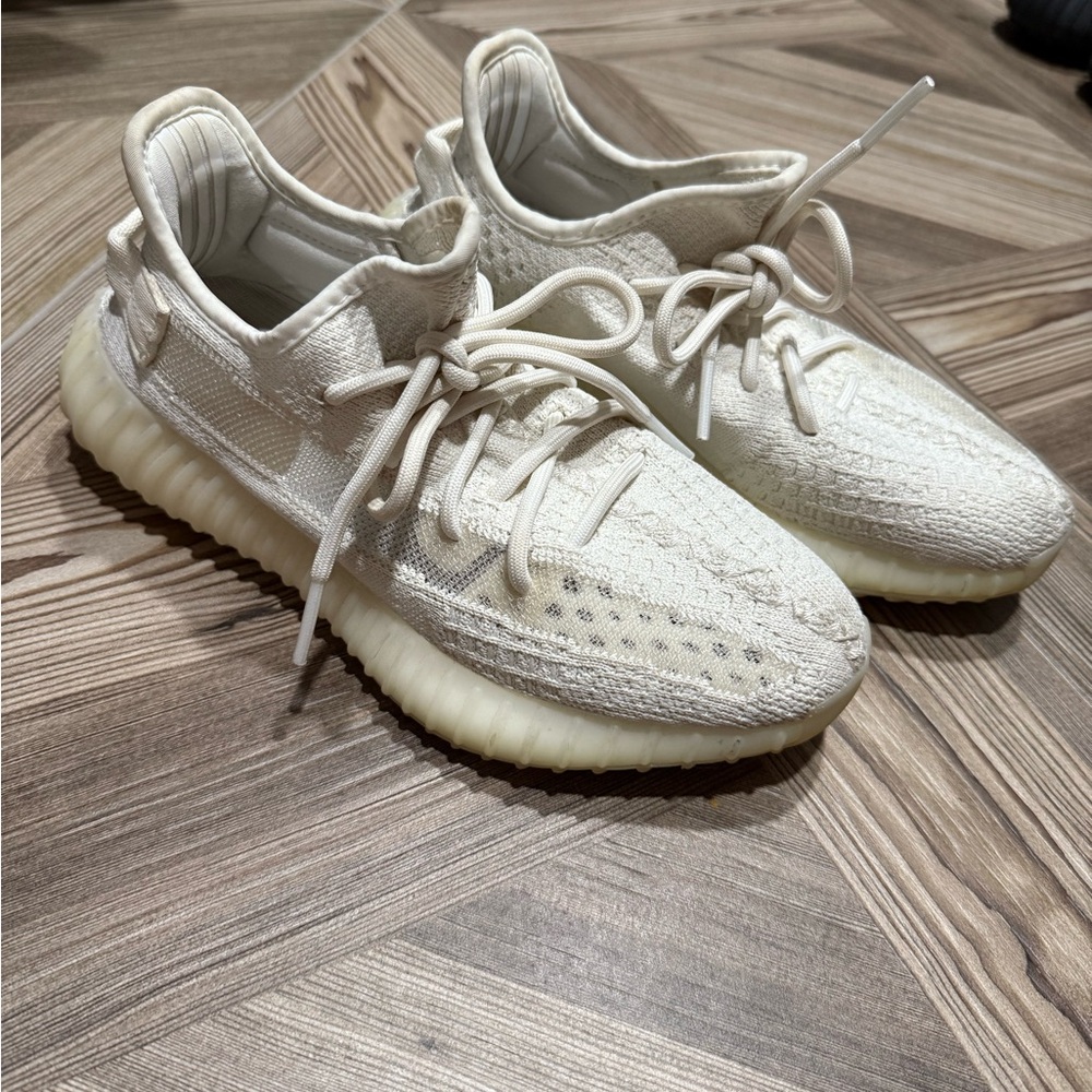 Yeezy Off-White Knit Sneakers